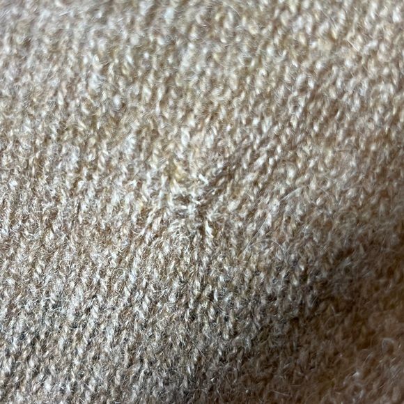 KHAITE Amelia Camel 100% Cashmere Sz S Cardigan - Picture 11 of 15